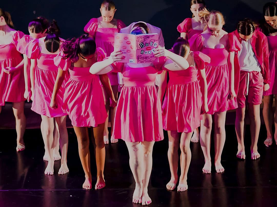 Dancers in pink on stage -  Ballet Classes Plymouth