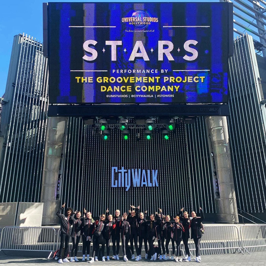 The Groovement Project Dance Company at Universal Studios